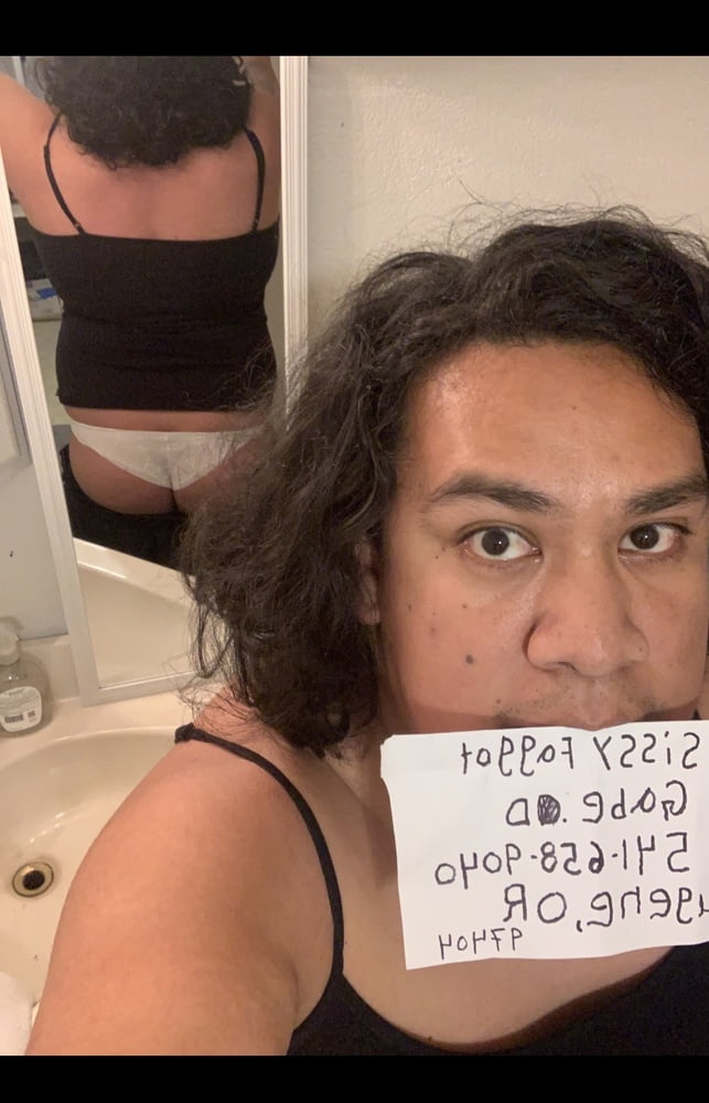 Panty wearing sissy faggot #106867007