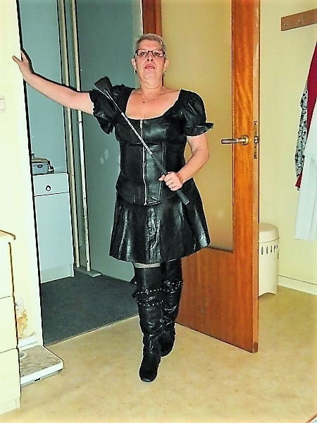 Mature mistresses in leather i have served or would love to #89266794