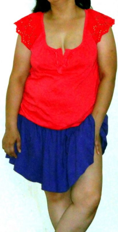 Hot pics of naughty Sri Lankan Aunty posing in short skirt a #90164984