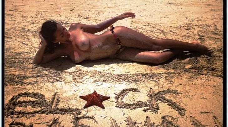 topless on the beach single #104569801