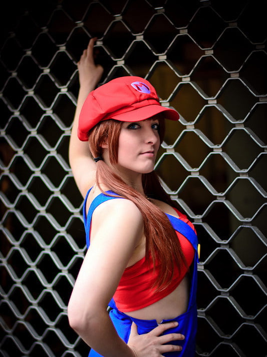 Mario cosplay culo flessibile gambe costume lesbiche milf squirt
 #91883397