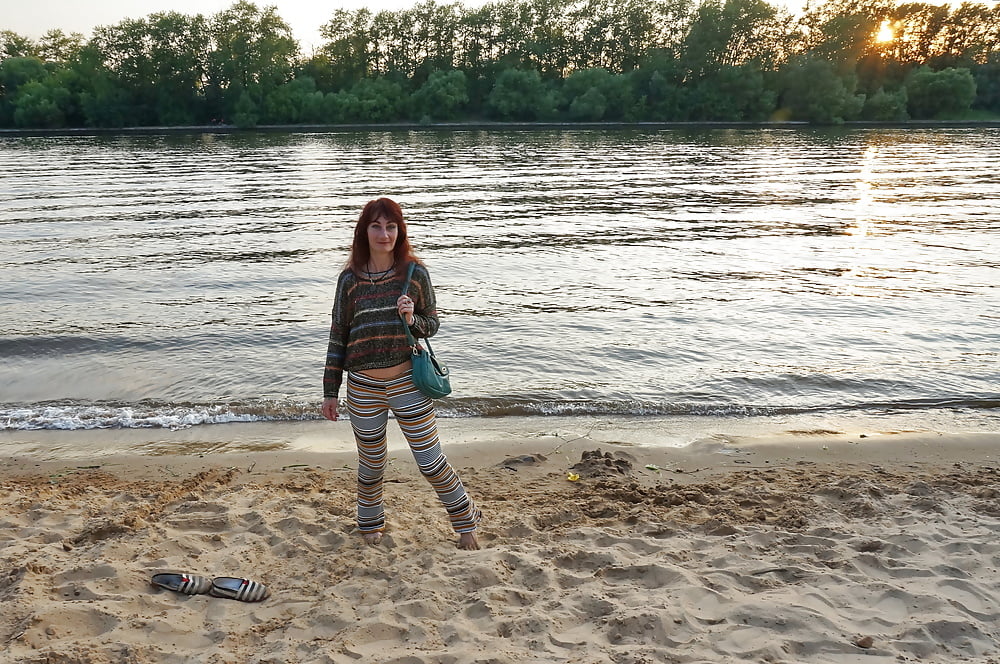 In AKIRA pants near Moscow-river in evening #107245021