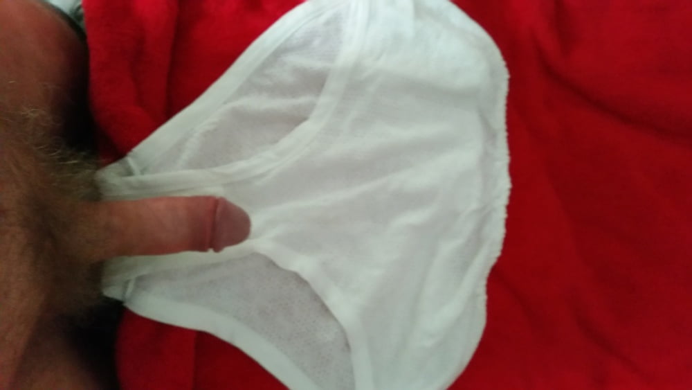 Wanking in the mother in laws knickers #102420532