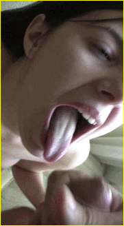 Cumshot im Mund gifs
 #99370583