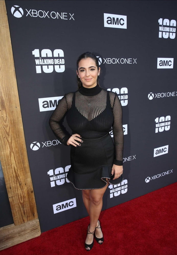 Alanna Masterson and her huge tits #99614670