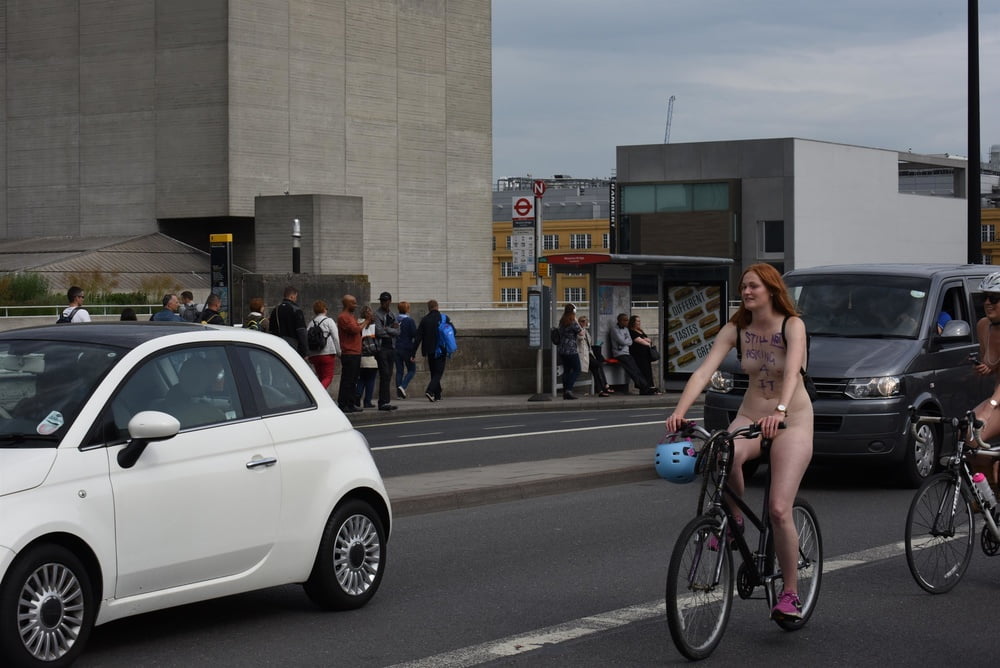 Not Asking For It Redhead London 2016 World Naked Bike Ride Porn Pictures Xxx Photos Sex 3949