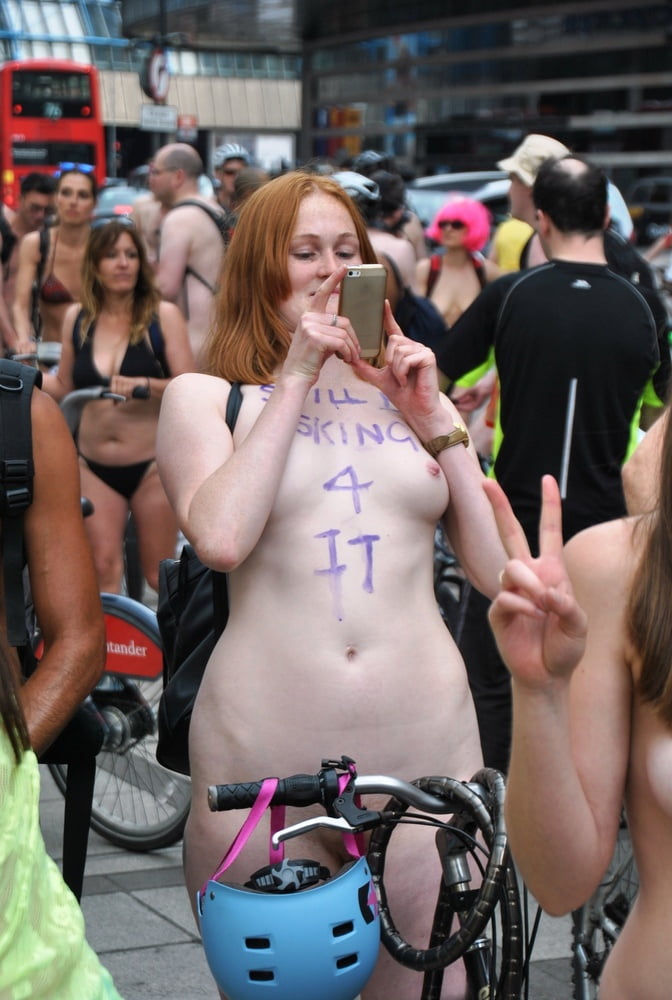 Not asking for it redhead london 2016 world naked bike ride
 #95588394