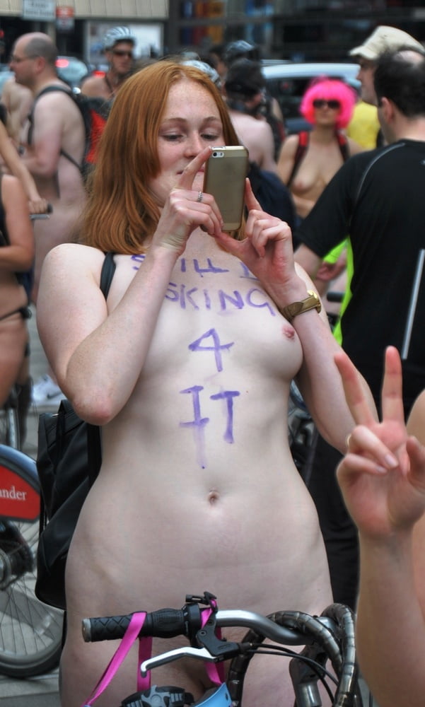 Not asking for it redhead london 2016 world naked bike ride
 #95588396