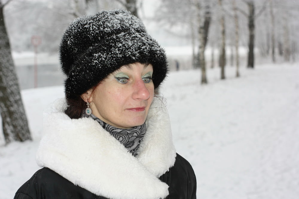 White Winter Portrait #106660405