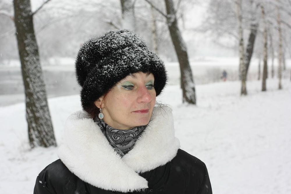 White Winter Portrait #106660407