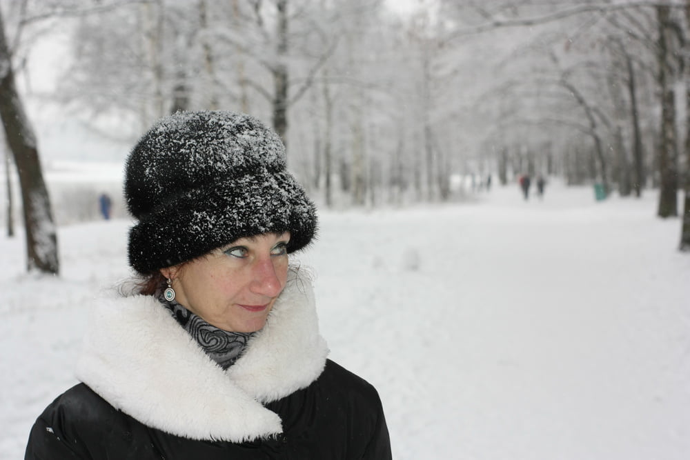 White Winter Portrait #106660411