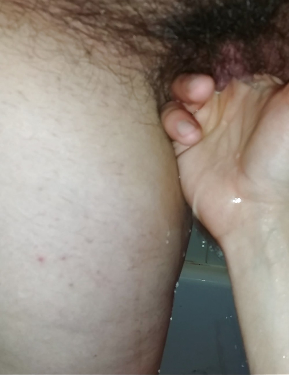 Fingering Hairy Pussy For Squirt #107316272