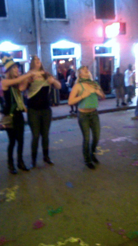 Flashing Girls at Mardi Gras 2015 (Original Content) #97308717