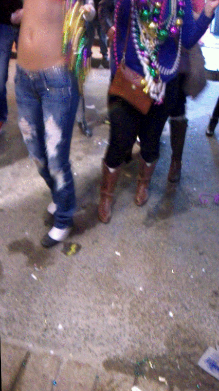 Flashing Girls at Mardi Gras 2015 (Original Content) #97308732