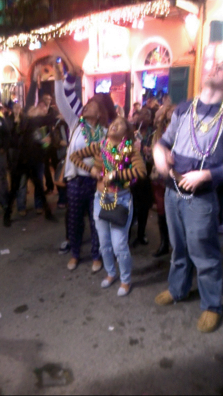 Flashing Girls at Mardi Gras 2015 (Original Content) #97308734