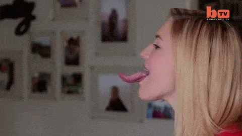 Girls With Long &amp; Sexy Tongues #81688653