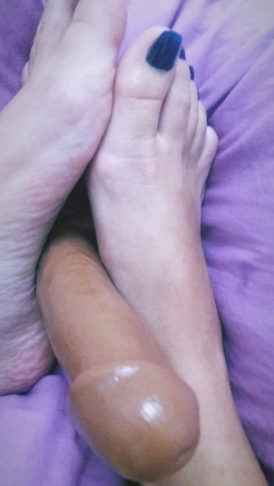 Footjob, Dildo, Foot Fetish, Sexy Feet #107231510