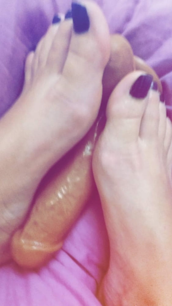 Footjob, Dildo, Foot Fetish, Sexy Feet #107231514