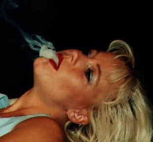 Sexy Vintage Exhales Smoking Women #105919843