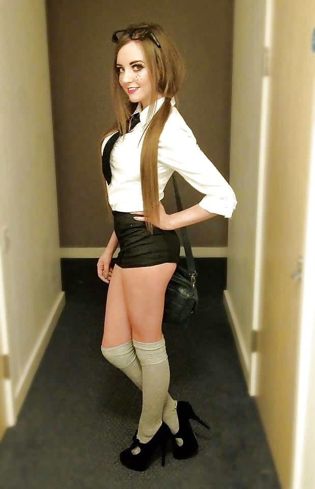 On her way to the class reunion. #80982659