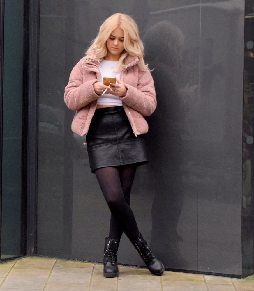 Street Pantyhose - UK Cunts in Tights #105730976