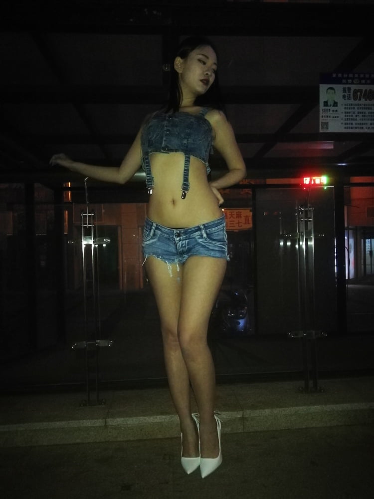 Chinese girl flashing in public #101507904
