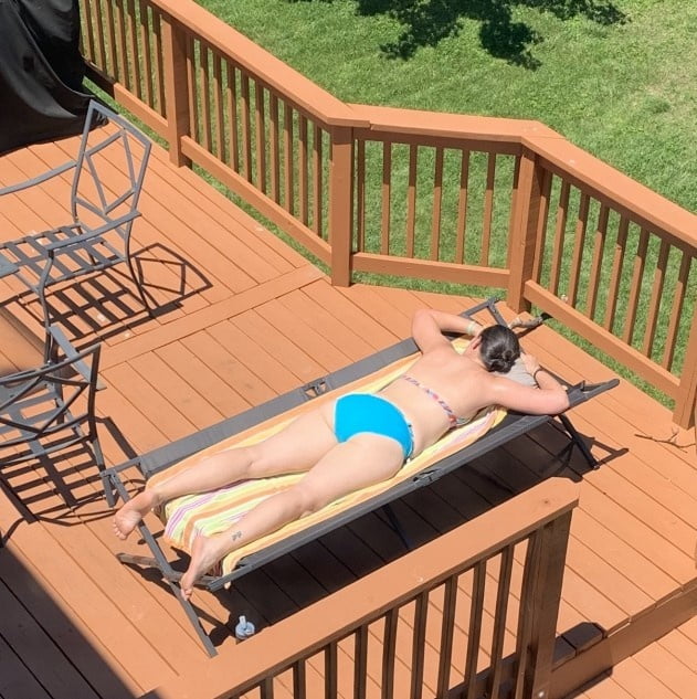 Amateures and matures sunbathing #93448217