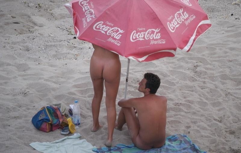 Top coppia nudista sulla spiaggia fkk #101489164