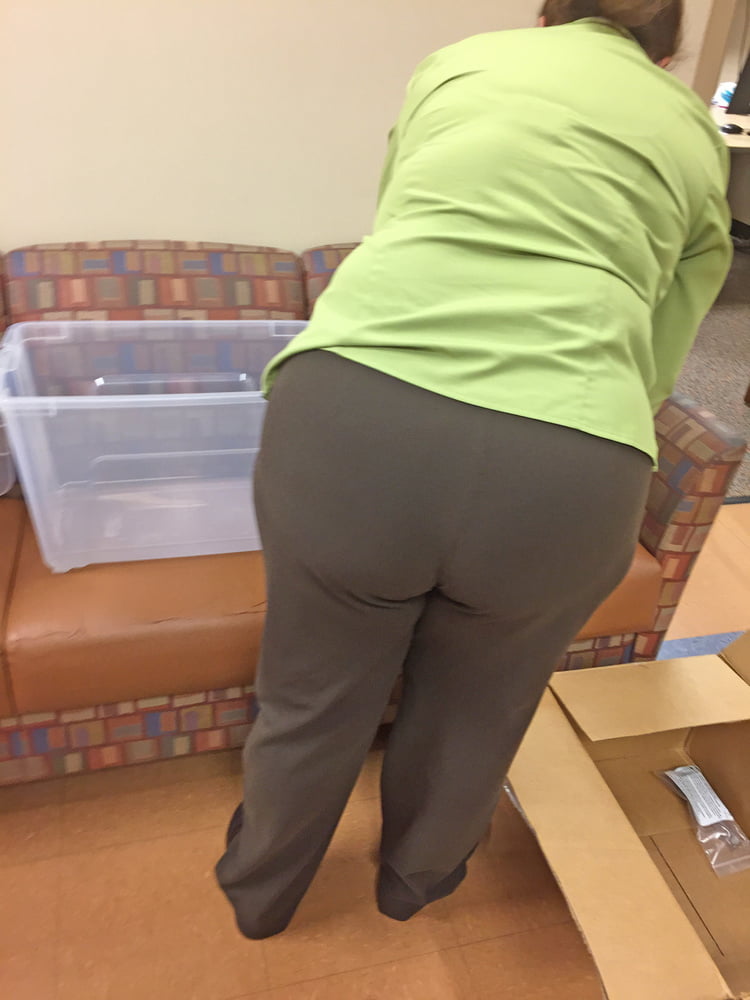 Voyeur of a couple coworkers ass #89195076
