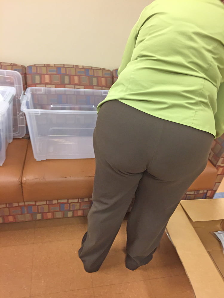 Voyeur of a couple coworkers ass #89195078