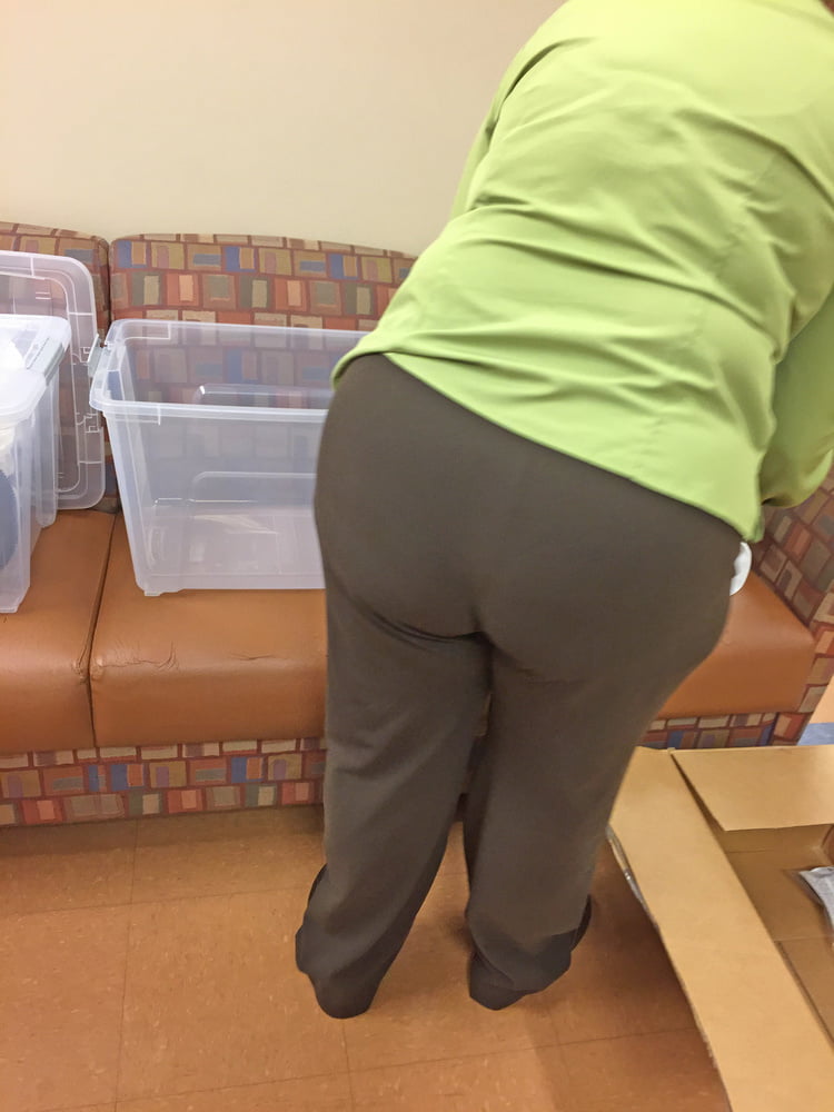 Voyeur of a couple coworkers ass #89195080