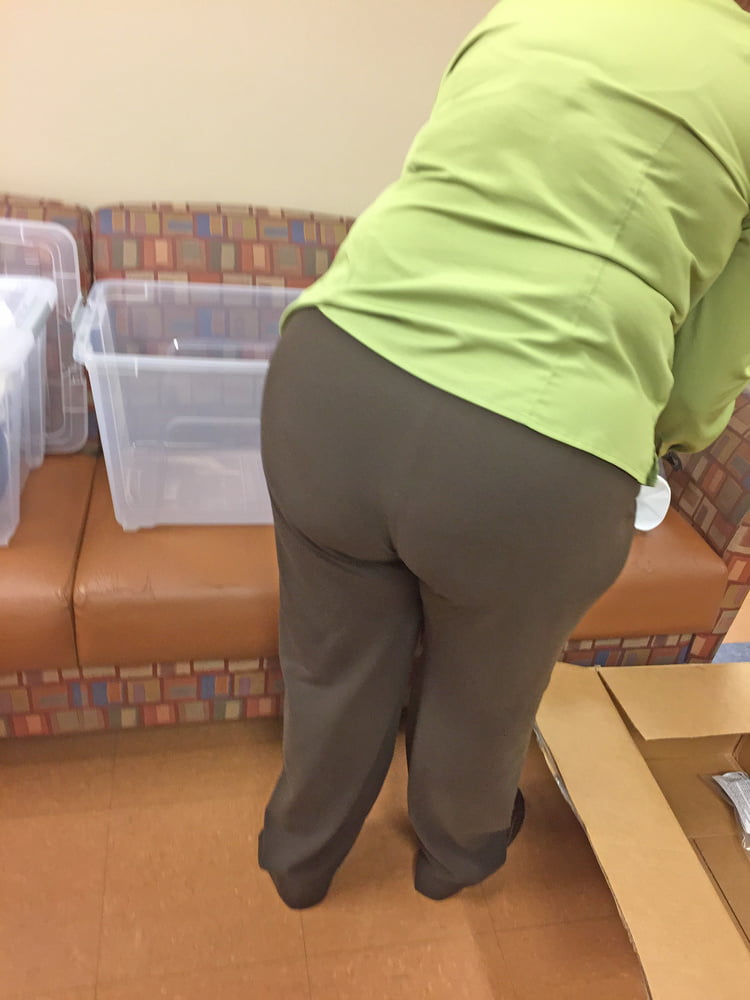 Voyeur of a couple coworkers ass #89195081