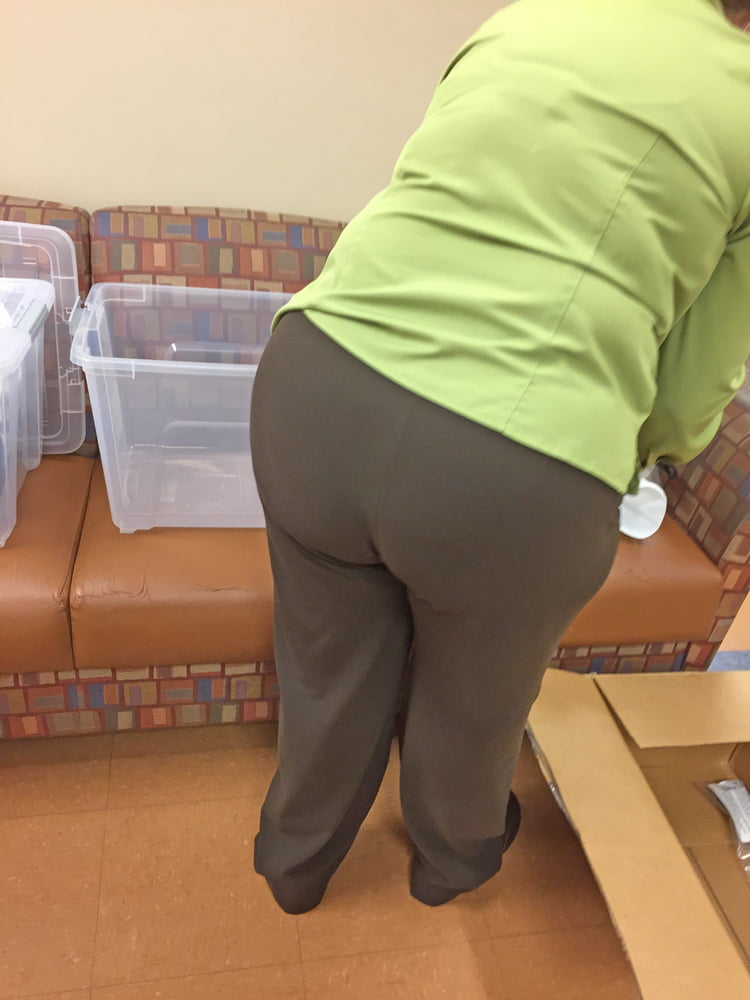 Voyeur of a couple coworkers ass #89195082