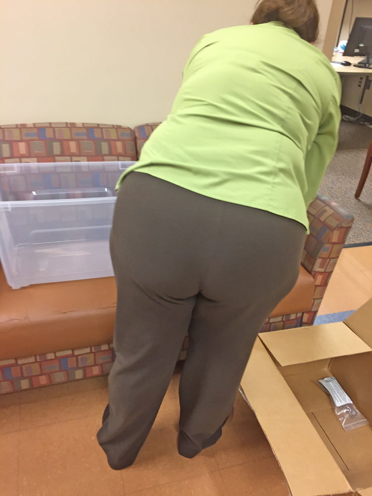 Voyeur of a couple coworkers ass #89195088