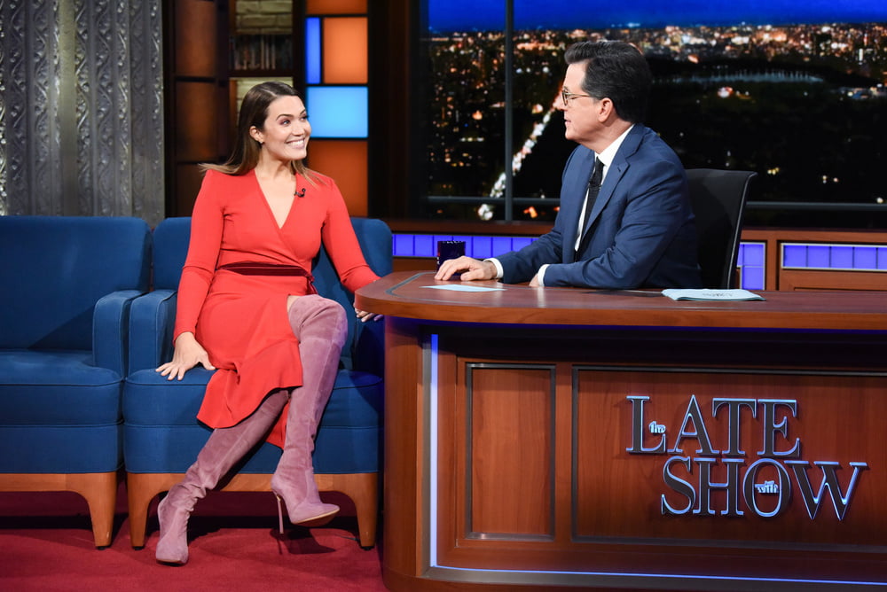 Mandy moore - the late show with stephen colbert (6 jun 2018
 #82082461