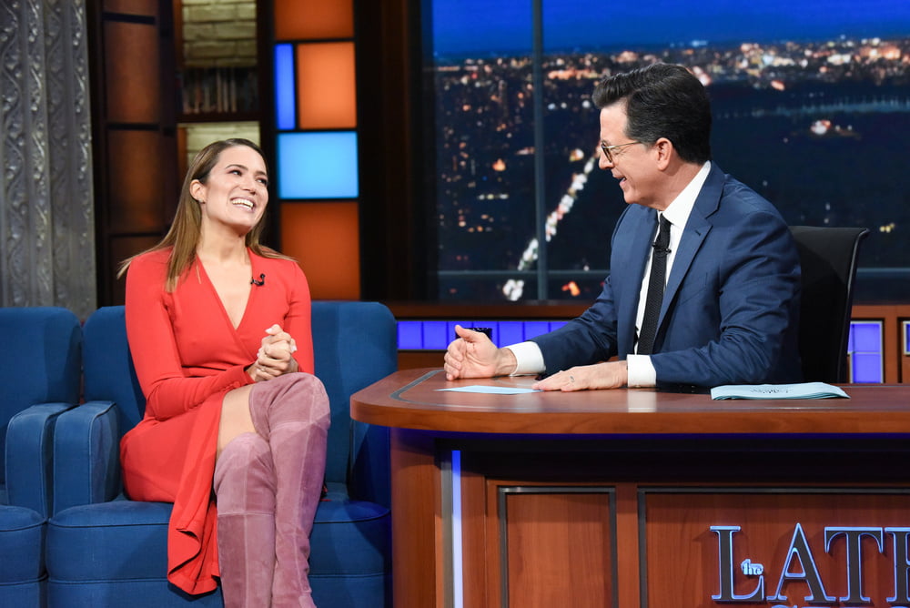 Mandy moore - the late show with stephen colbert (6 Jun 2018
 #82082464