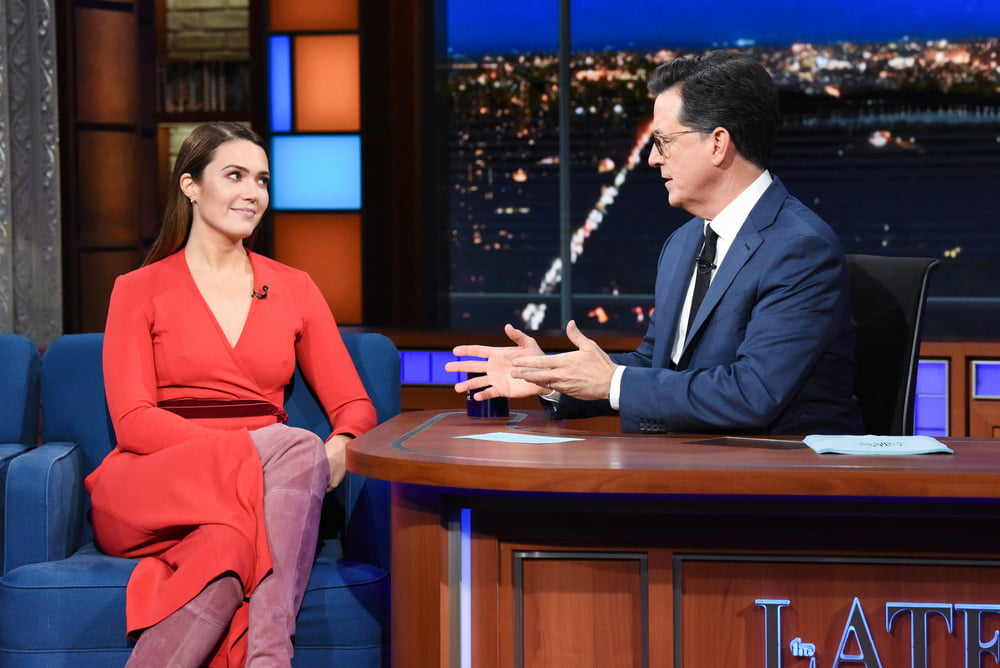 Mandy moore - the late show with stephen colbert (6 Jun 2018
 #82082467