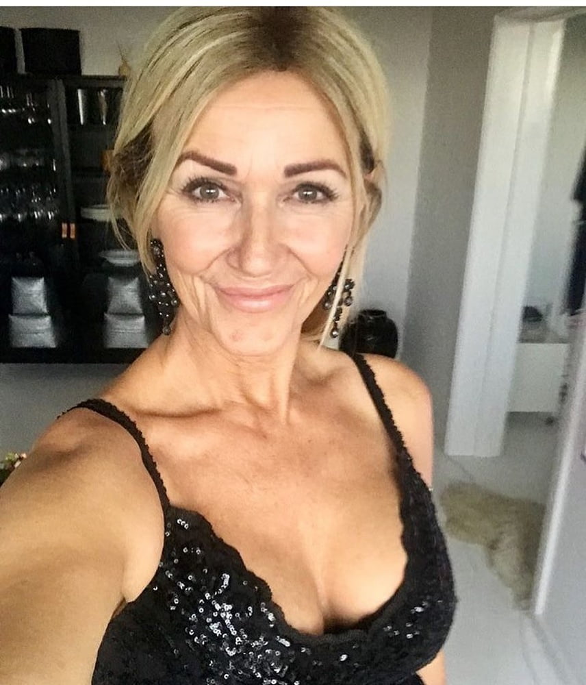 Hot mature Danish mom in lingerie #106188641