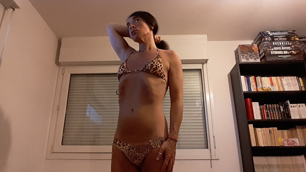 Tygra babe in leopard bikini on summer of 2019. #106879569