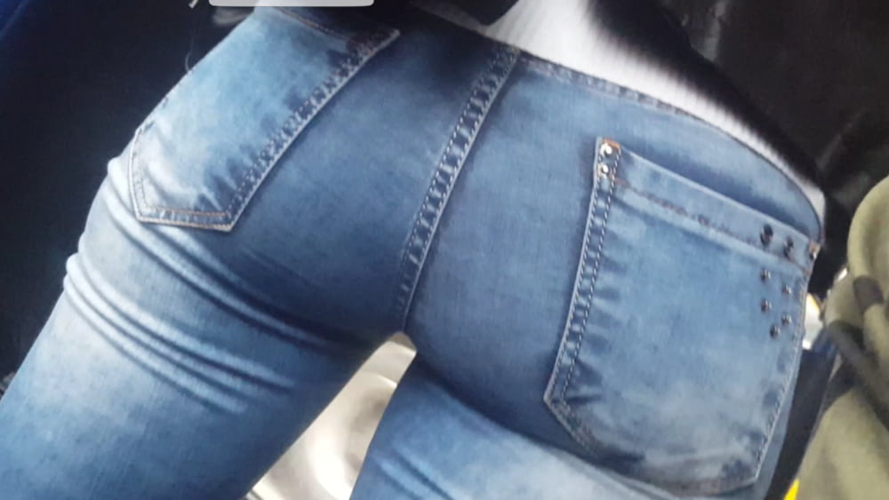 Serbian milf mom beautiful jeans ass in bus #106176908