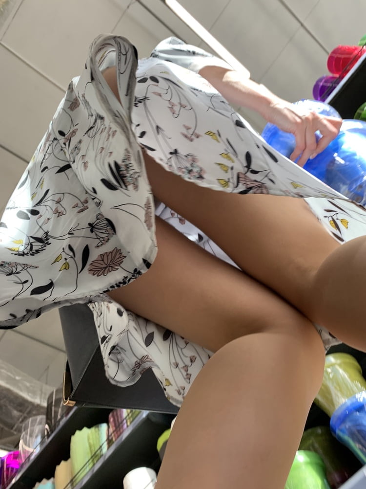 Sexy lady upskirt pantyhose
 #92989327