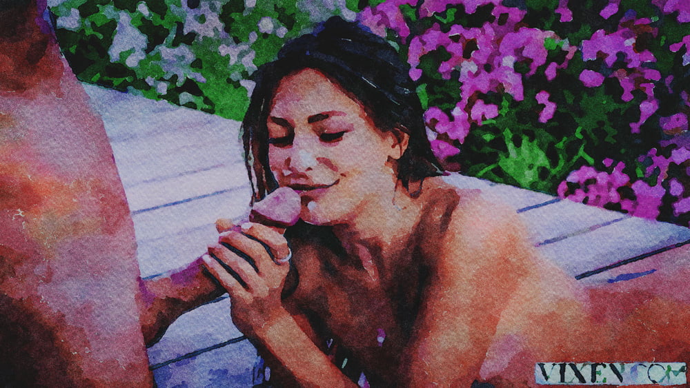 Erotic Digital Watercolor 11 #106464756