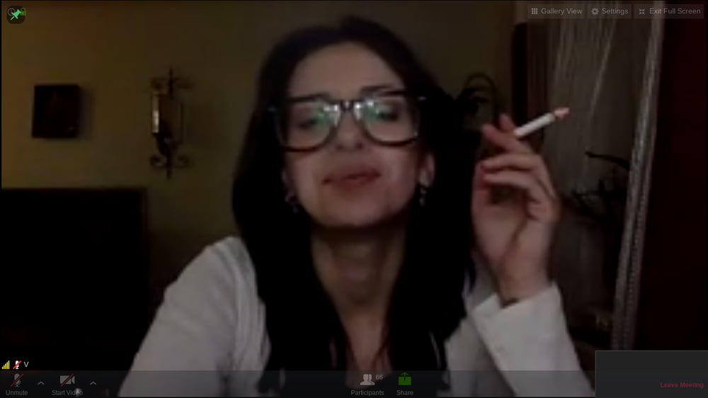 Smoking Hot Mama (milf) on Zoom #96683450