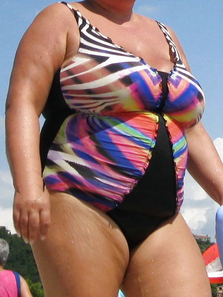 Mature Women in One Piece Swimsuits (set 2) #90914078