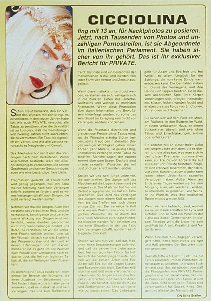 Vintage Retro Porno - Private Magazine - 097 #92581694
