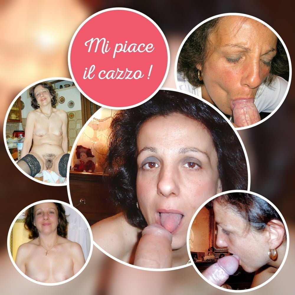 Italian wife Daniela - hairy pussy whore #103924610