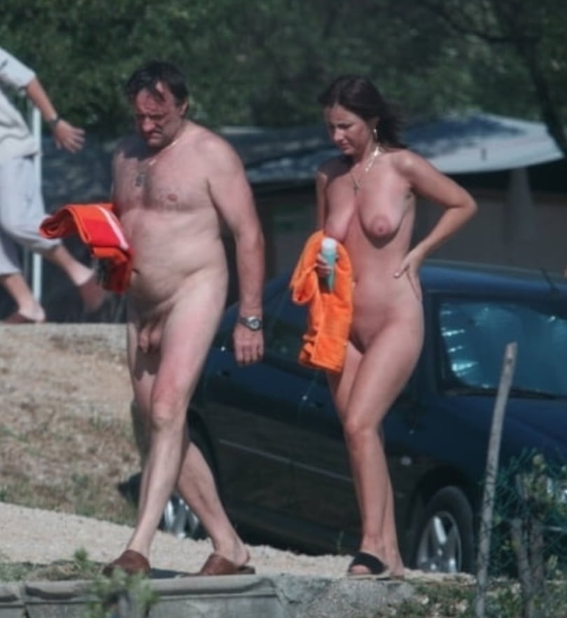 Nudist Couple in Fkk Resort Croatia #105464787