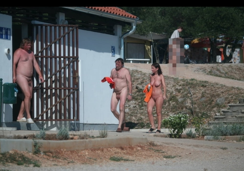 Nudist Couple in Fkk Resort Croatia #105464801