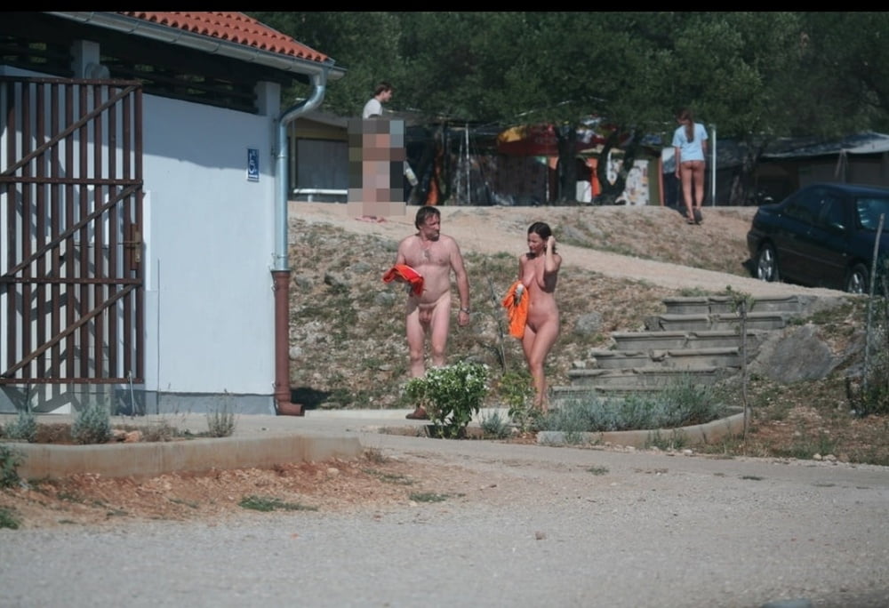 Nudist Couple in Fkk Resort Croatia #105464804