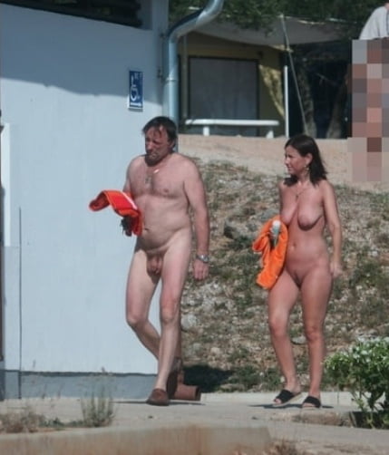 Nudist Couple in Fkk Resort Croatia #105464810
